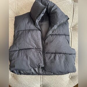 Black Puffer Vest